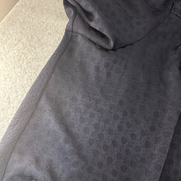 Current Air Los Angeles Womens Navy Blue Long Sleeve Blouse Top FLAW Size 3X - Picture 13 of 16